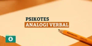 Download soal psikotes analogi verbal format pdf