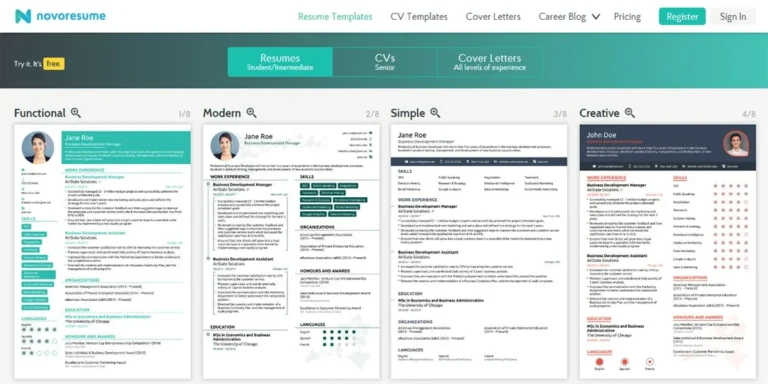 Cara Membuat Resume Online Gratis