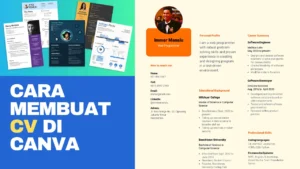 Cara membuat cv gratis di canva