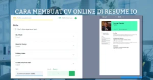 cara membuat cv online