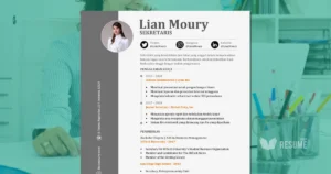 Format CV Kosong Sekretaris (Download layout CV doc word) featured