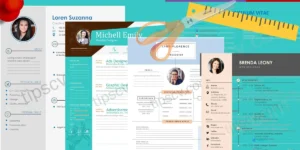 Template CV Kreatif Format Doc Pdf