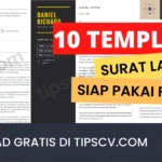 10 Template Surat Lamaran Kerja Siap Pakai Format Word