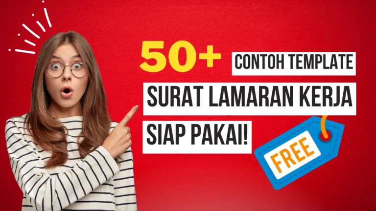 50+ Contoh Surat Lamaran Kerja Word Berbagai Profesi