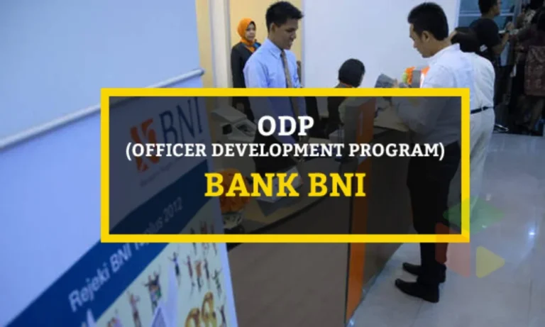 Lowongan Kerja Bank BNI Officer Development Program 2024